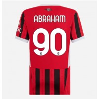 AC Milan Tammy Abraham #90 Domaci Dres za Ženska 2024-25 Kratak Rukav